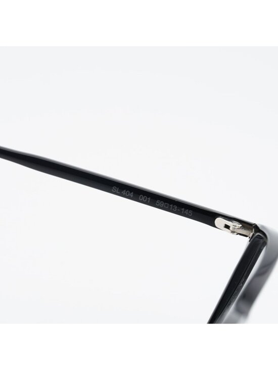 Saint Laurent SL404 001 Eyeglasses Black 59mm Square Frame